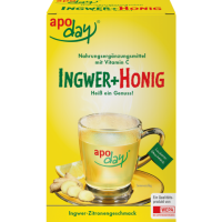 APODAY Ingwer+Honig+Vitamin C Pulver