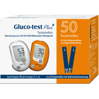 GLUCO TEST Plus Blutzuckerteststreifen