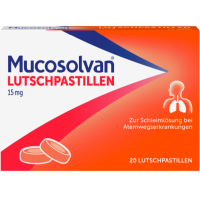 MUCOSOLVAN Lutschpastillen 15 mg