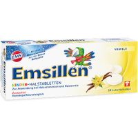 EMSILLEN Kinder Halstabletten Vanille