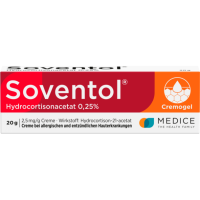 SOVENTOL Hydrocortisonacetat 0,25% Creme