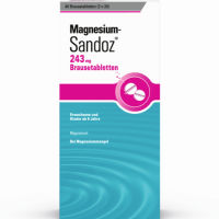 MAGNESIUM SANDOZ 243 mg Brausetabletten