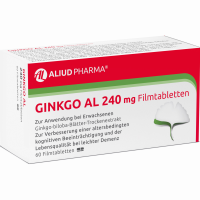 GINKGO AL 240 mg Filmtabletten