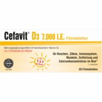 CEFAVIT D3 7.000 I.E. Filmtabletten