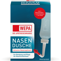 WEPA Nasendusche mit 10x2,95 g Nasenspülsalz