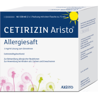 CETIRIZIN Aristo Allergiesaft 1 mg/ml Lsg.z.Einn.