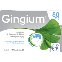 GINGIUM 80 mg Filmtabletten