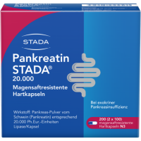 PANKREATIN STADA 20.000 magensaftres.Hartkapseln