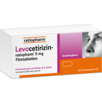 LEVOCETIRIZIN-ratiopharm 5 mg Filmtabletten