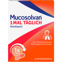 MUCOSOLVAN 1mal täglich Retardkapseln