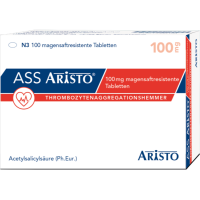 ASS Aristo 100 mg magensaftresistente Tabletten
