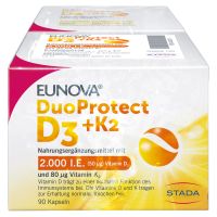 EUNOVA DuoProtect D3+K2 2000 I.E./80 µg Kaps.Kombi