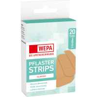 WEPA Pflasterstrips Classic wasserabweis.3 Größen