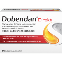 DOBENDAN Direkt Flurbiprofen 8,75 mg Lutschtabl.