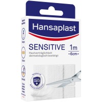 HANSAPLAST Sensitive Pflast.hypoallergen 6 cmx1 m