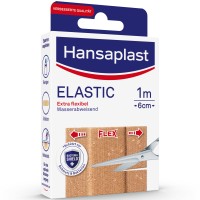 HANSAPLAST Elastic Pflaster 6 cmx1 m