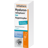 HYALURON-RATIOPHARM Gel Augentropfen