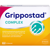 GRIPPOSTAD Complex ASS/Pseudoeph.500/30 mg Orange