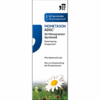 MOMETASON ADGC 50 µg/Sprühstoß Nasenspray 60