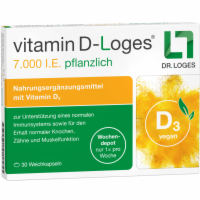 VITAMIN D-LOGES 7.000 I.E. pflanzlich Wochendepot