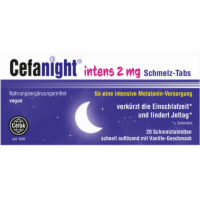 CEFANIGHT intens 2 mg Schmelz-Tabs