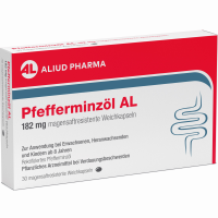 PFEFFERMINZÖL AL 182 mg magensaftres.Weichkapseln