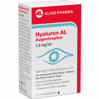 HYALURON AL Augentropfen 1,5 mg/ml