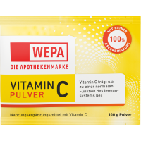 WEPA Vitamin C Pulver Nachfüllbeutel