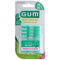 GUM SOFT-PICKS COMFORT FLEX MINT medium