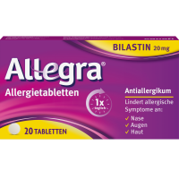 ALLEGRA Allergietabletten 20 mg Tabletten