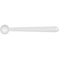 DOSIERLÖFFEL 0,10 ml PP antistatisch weiß