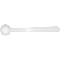 DOSIERLÖFFEL 0,30 ml PP antistatisch weiß