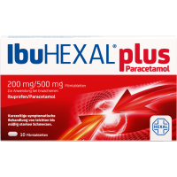 IBUHEXAL plus Paracetamol 200 mg/500 mg Filmtabl.