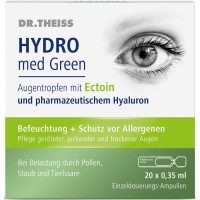 DR.THEISS Hydro med Green Augentro.Einzeldos.Amp.