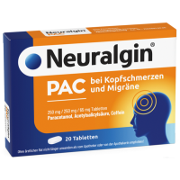 NEURALGIN PAC bei Kopfschmerzen und Migräne Tabl.