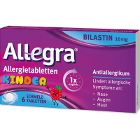 ALLEGRA Allergietabletten Kinder 10 mg Schmelztab.