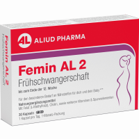 FEMIN AL 2 Frühschwangerschaft Hartkapseln