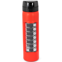 WEPA 2in1 Trinkflasche mit 1x7 Dosierer rot